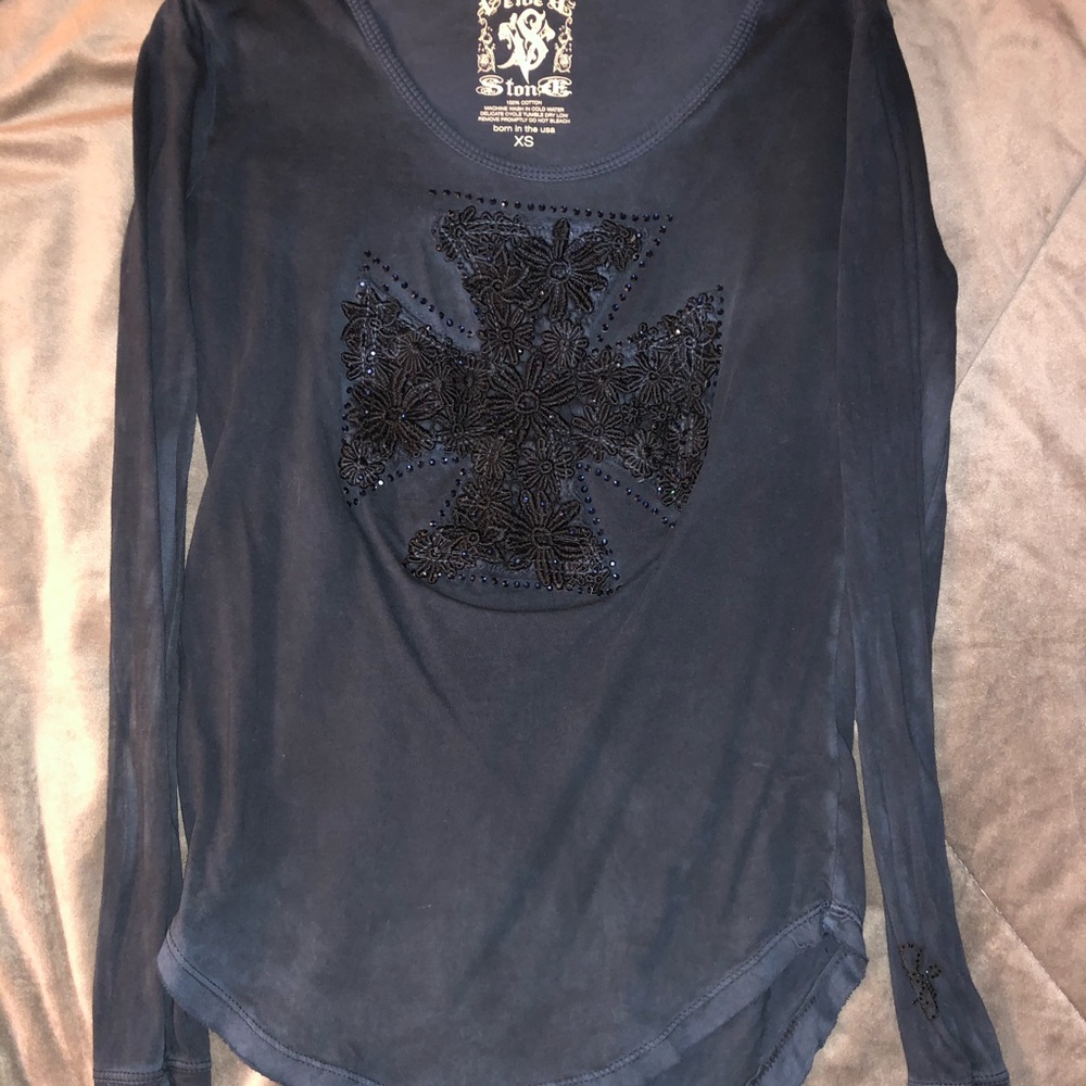 ❌SOLD❌ Velvet Stone Longsleeve Shirt